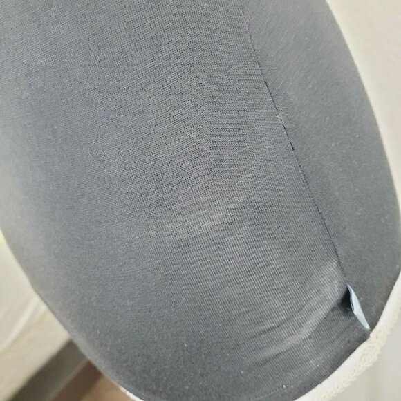 Vintage Barely There Urban Attitudes Muscle Tank Top 0721 Y2K Black Sz Small - Picture 6 of 11